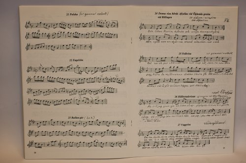 Låtar, visor upptecknade i Västergötland av Filip Engkvist.